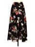 Patchington 100% Polyester Floral Black Casual Skirt Size M - photo 1