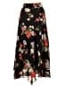 Patchington 100% Polyester Floral Black Casual Skirt Size M - photo 2