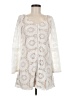Speechless 100% Polyester Ivory Casual Dress Size M - photo 1