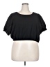 Torrid Black Short Sleeve Top Size 3X Plus (3) - photo 1