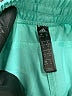 Adidas 100% Polyester Solid Teal Blue Athletic Shorts Size XS - photo 3