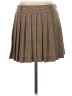 Open Edit Plaid Brown Casual Skirt Size S - photo 1