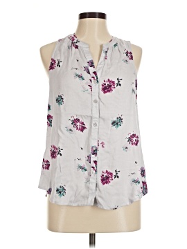Lucky Brand Sleeveless Button Down Shirt