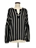 Ann Taylor LOFT 100% Polyester Black Long Sleeve Blouse Size M - photo 1