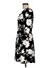 By & By Print Black Casual Dress Size L - photo 5
