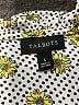 Talbots 100% Polyester Yellow Sleeveless Blouse Size L - photo 7