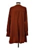 A New Day 100% Polyester Polka Dots Brown Casual Dress Size S - photo 2