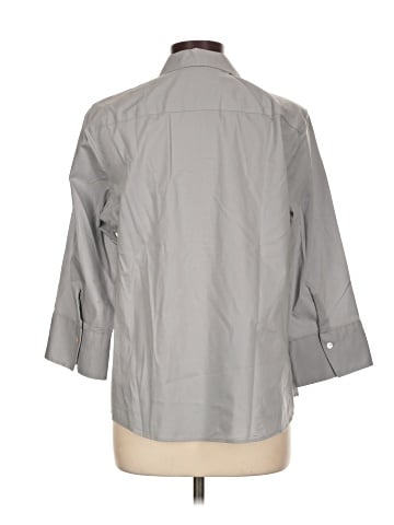 Foxcroft 3/4 Sleeve Button-Down Shirt (view 2)