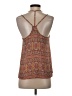 Soprano Orange Sleeveless Top Size S - photo 2