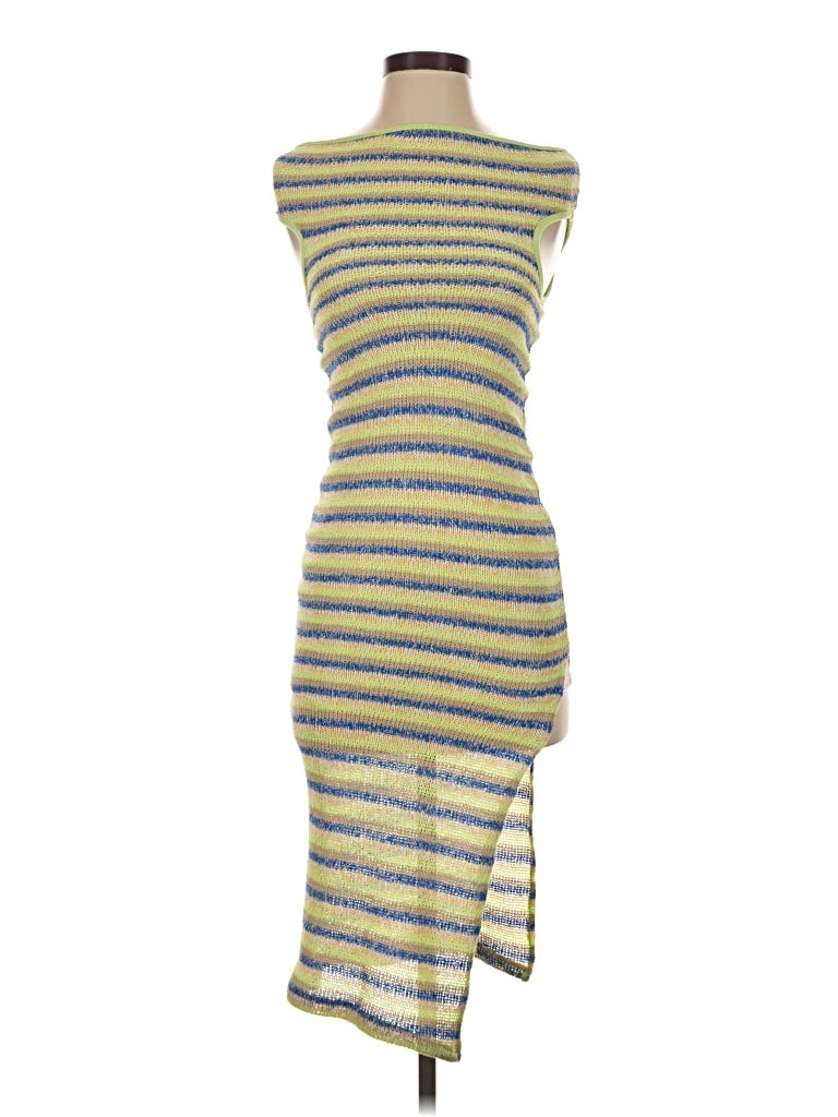 Pre-owned Bershka Casual Dress In Gold