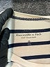 Abercrombie & Fitch Stripes Ivory Short Sleeve Turtleneck Size XS - photo 7