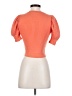 Zara Orange Short Sleeve Top Size S - photo 2