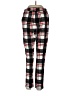 Shein 100% Polyester Plaid Black Casual Pants Size L - photo 2