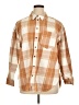 Universal Thread 100% Cotton Plaid Orange Long Sleeve Button-Down Shirt Size XL - photo 1