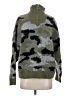 By Anthropologie Camo Green Pullover Sweater Size S - photo 1