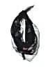 Echo 100% Silk Black Silk Scarf One size - photo 1