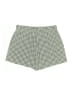 Shein 100% Polyester Checkered-gingham Green Shorts Size 8 - 10 - photo 2