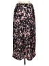 Francesca's Floral Black Casual Skirt Size M - photo 2