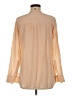 Vince. 100% Polyester Solid Tan Long Sleeve Blouse Size 6 - photo 2