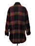 Sanctuary Plaid Black Coat Size S - photo 2
