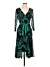 Connected Apparel Green Cocktail Dress Size 12 (petite) - photo 1