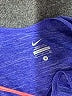 Nike 100% Polyester Color Block Blue Short Sleeve Top Size S - photo 7