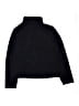 Lands' End 100% Polyester Black Turtleneck Sweater Size 10 - photo 2