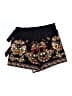 Shein Floral Black Shorts Size 12 - photo 2