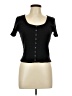 SO Black Short Sleeve Top Size L - photo 1