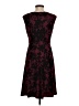 Wisp Tie-dye Burgundy Cocktail Dress Size 4 - photo 2