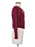 Unbranded Burgundy Long Sleeve Henley Size S - photo 4