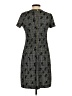 Calvin Klein Houndstooth Gray Casual Dress Size 2 - photo 2