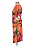 Calvin Klein Print Orange Cocktail Dress Size P (petite) - photo 5