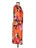 Calvin Klein Print Orange Cocktail Dress Size P (petite) - photo 4