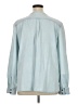 Ann Taylor LOFT 100% Lyocell Blue Long Sleeve Button-Down Shirt Size XL - photo 2