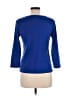 Rafaella 100% Cotton Blue Pullover Sweater Size M - photo 2