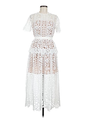 Self-Portrait Cocktail Dress (view 1)