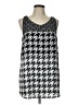 CAbi 100% Polyester Silver Sleeveless Top Size L - photo 1
