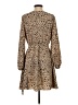 Assorted Brands 100% Polyester Animal Print Tan Casual Dress Size S - photo 2