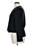 Remade 100% Polyester Black Long Sleeve Blouse Size L - photo 5