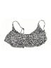 Old Navy Animal Print Black Swimsuit Top Size M - photo 1