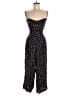Steppin' Out Hearts Black Jumpsuit Size M - photo 1