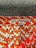 Gap 100% Polyester Chevron-herringbone Orange Casual Dress Size L - photo 7