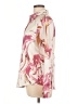 Unbranded Print Pink Long Sleeve Blouse Size L - photo 5