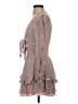 Hello Molly 100% Polyester Gray Cocktail Dress Size 4 - photo 5