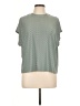 Shein Green Short Sleeve Blouse Size L - photo 1