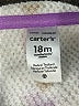 Carter's 100% Polyester Yellow Zip Up Hoodie 12-18 MO / 18 MO - photo 3