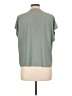 Shein Green Short Sleeve Blouse Size L - photo 2
