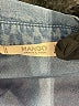 Mango 100% Viscose Blue Casual Dress Size M - photo 7