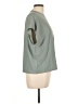 Shein Green Short Sleeve Blouse Size L - photo 4